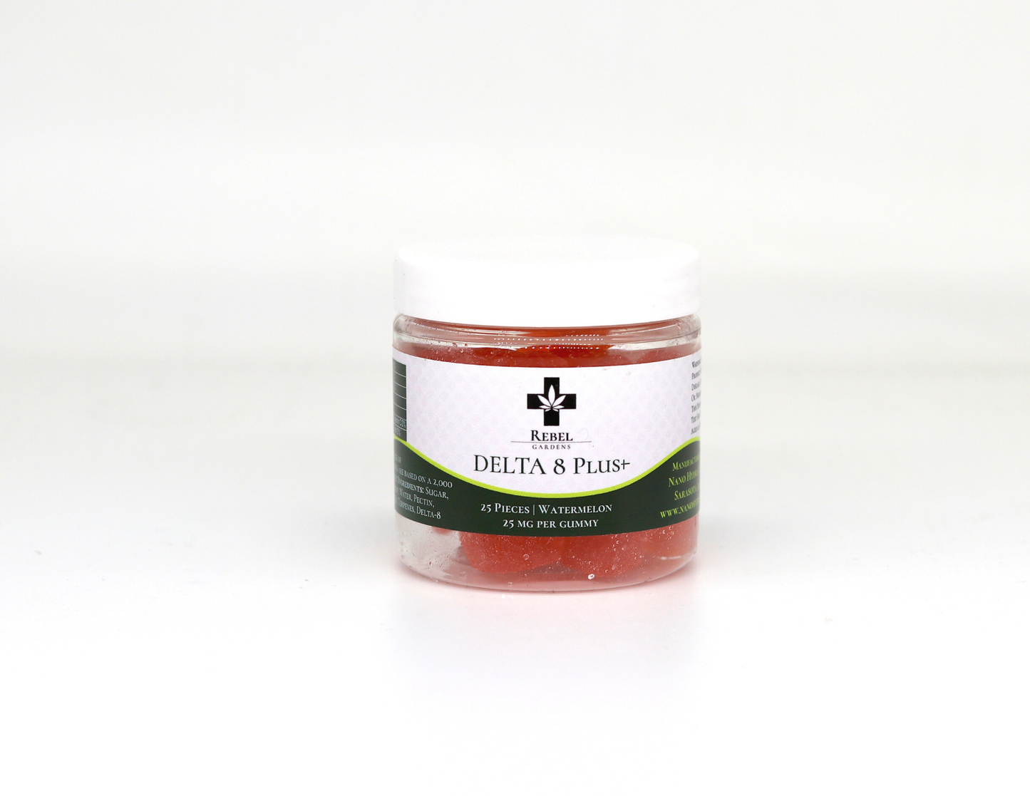 Delta 8 THC Gummies | 25 MG Watermelon