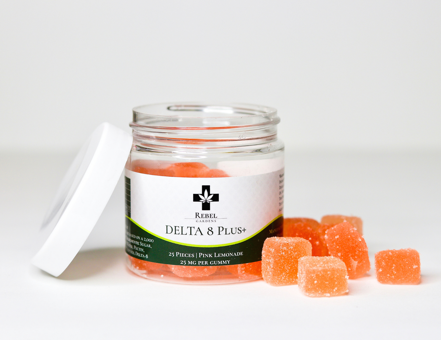 Delta 8 THC Gummies | 25 MG Pink Lemonade