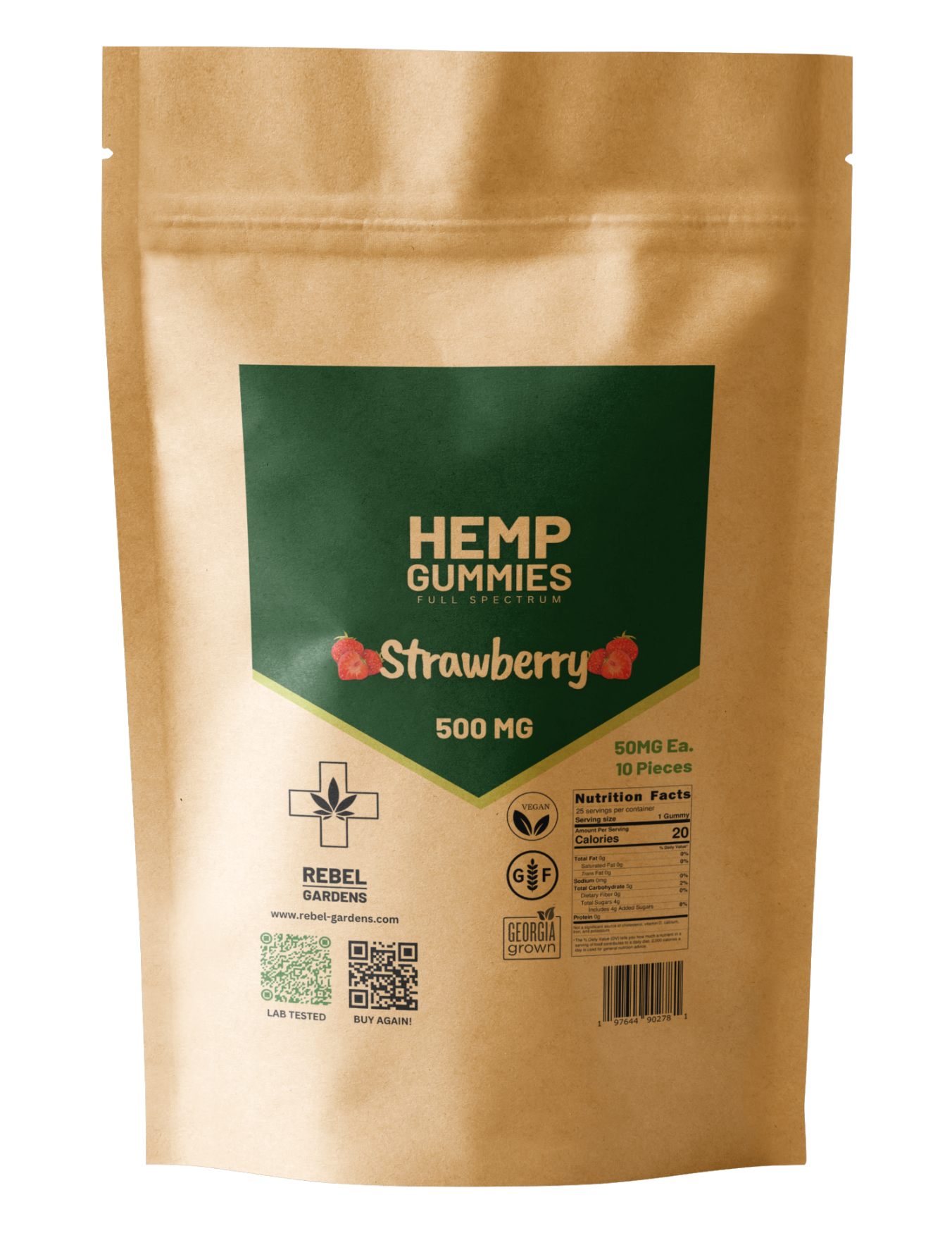Hemp Gummies | Strawberry