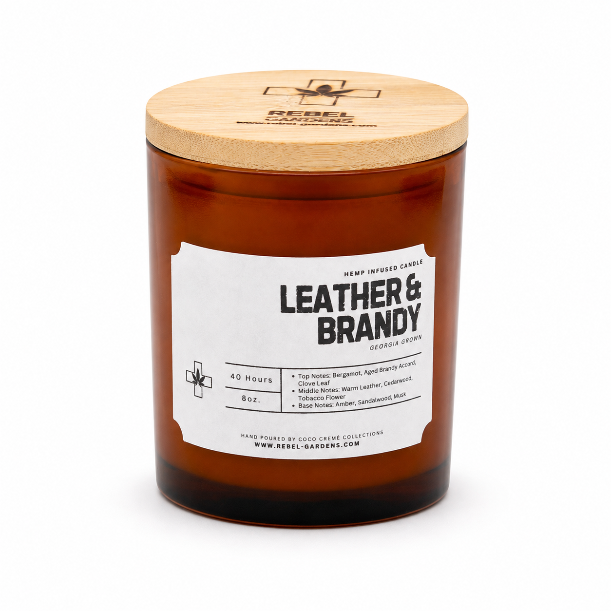 Eros Essence Hemp Candle - 8oz