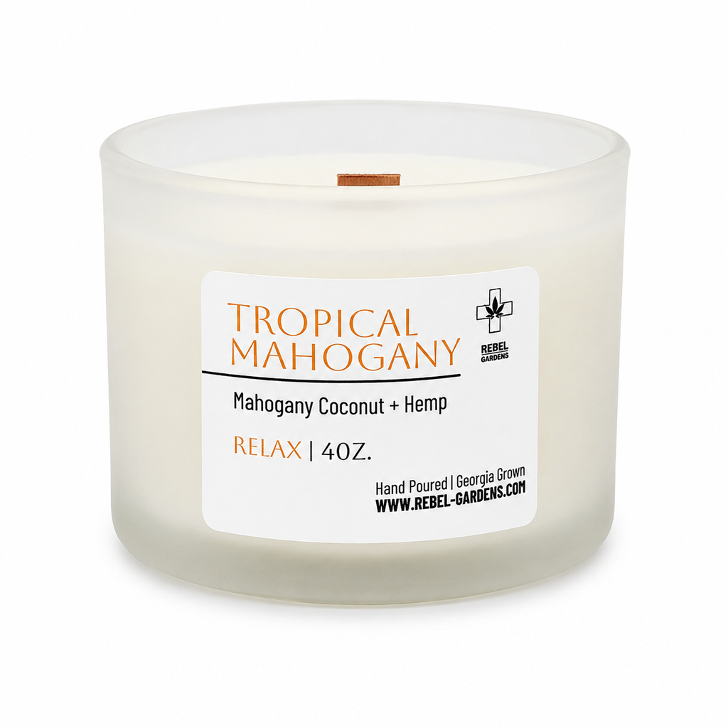 4oz Tropical Mahogany Candle
