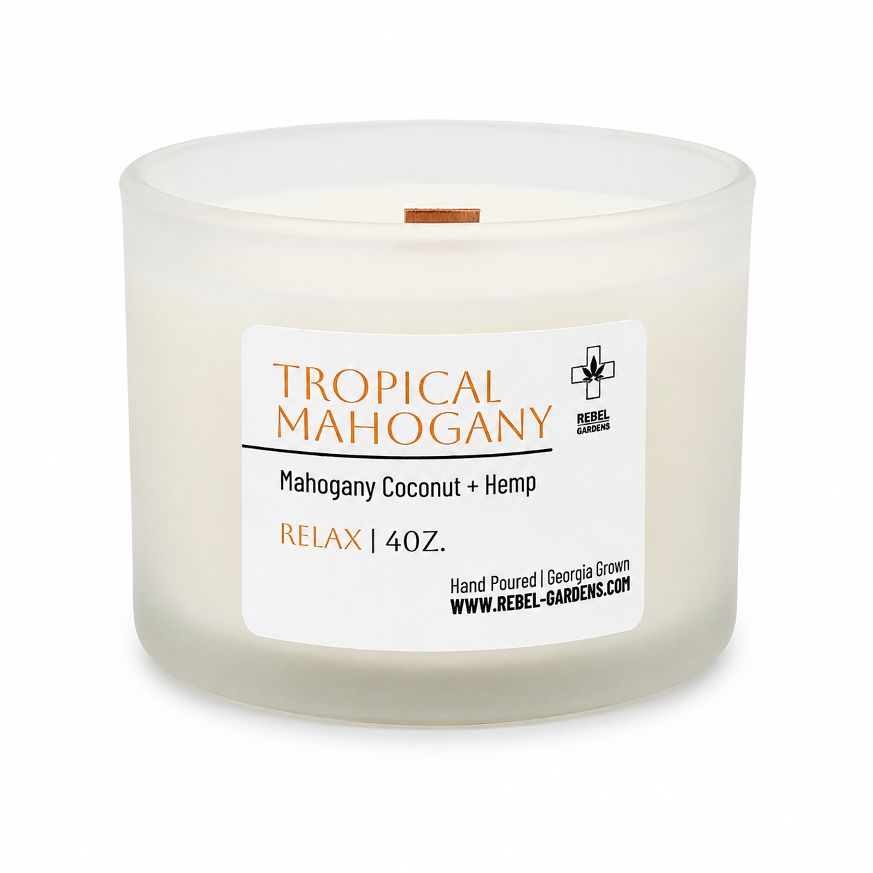 4oz Tropical Mahogany Candle