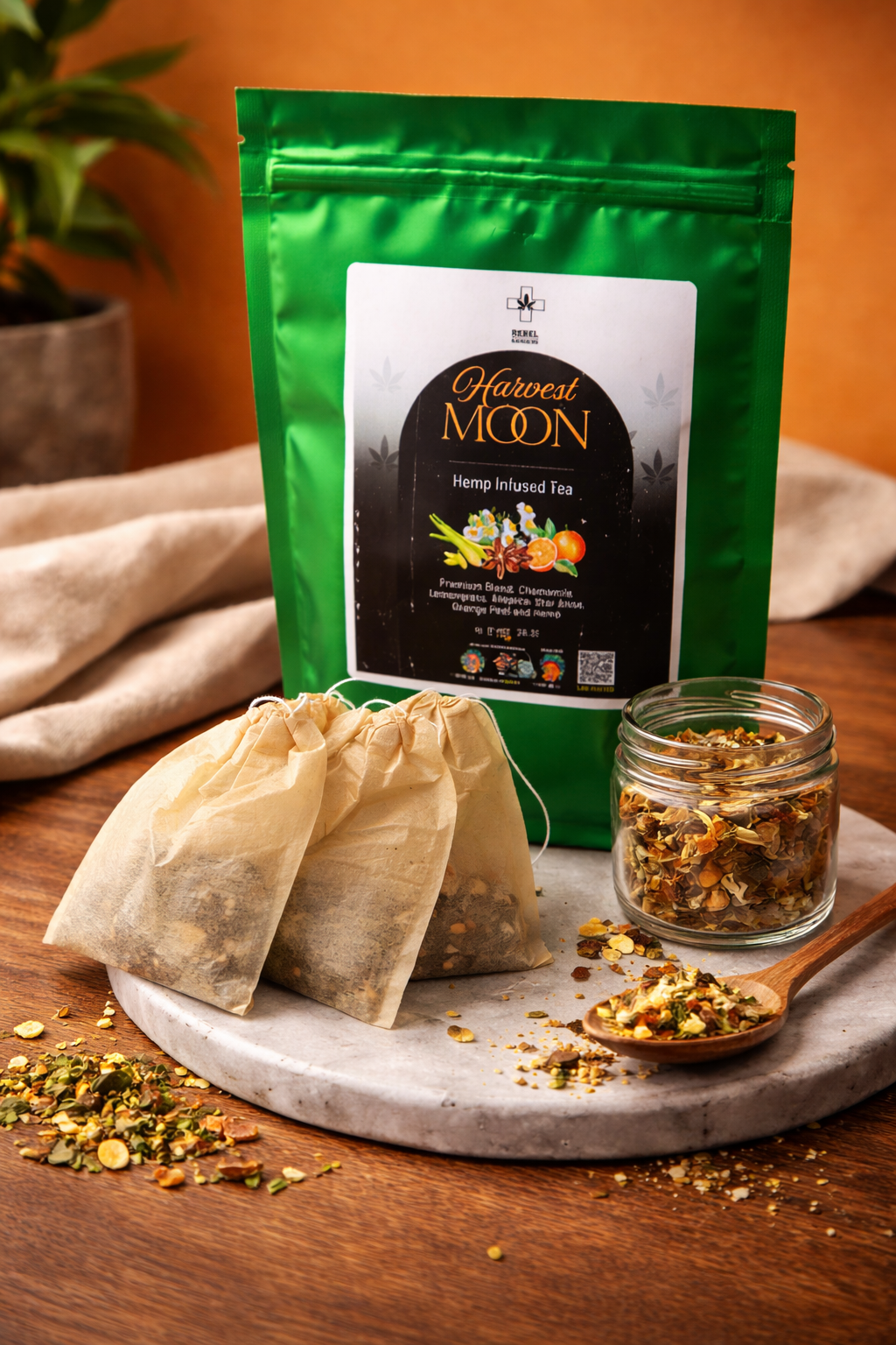 Harvest Moon Hemp-Infused Tea