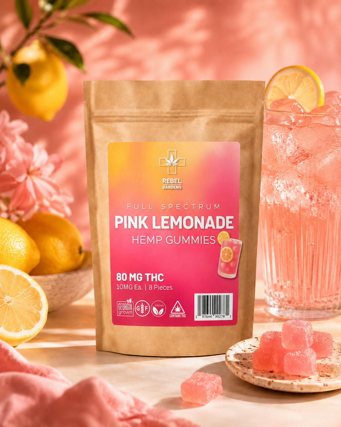Hemp Gummies | Pink Lemonade