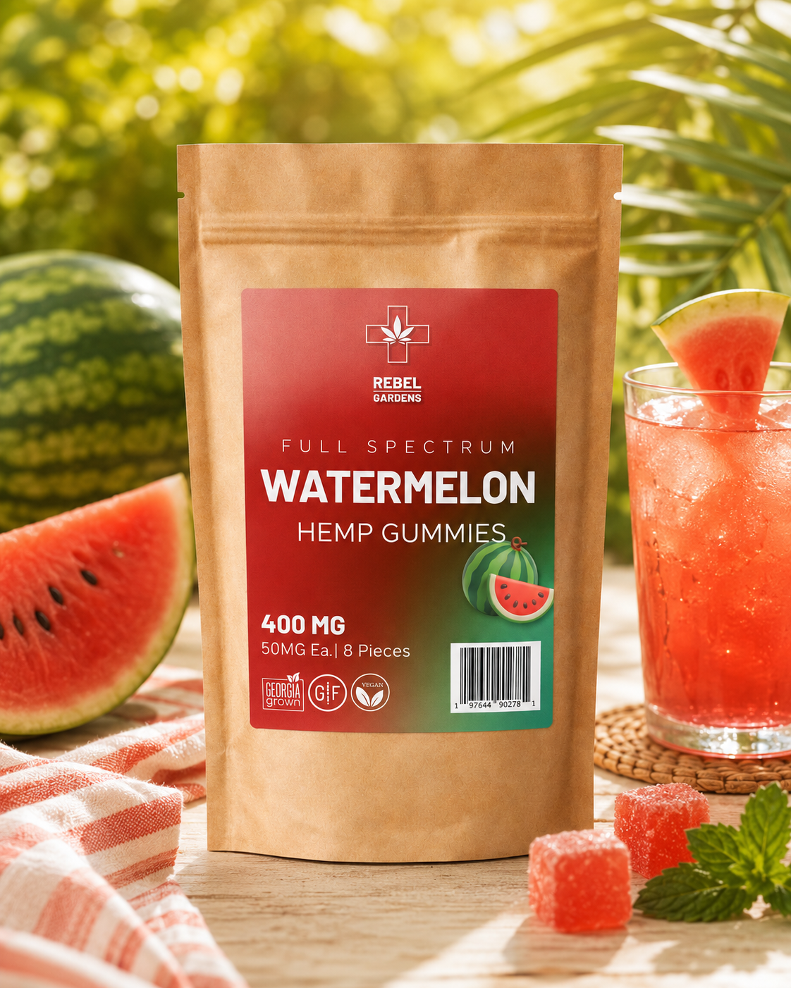Hemp Gummies | Watermelon