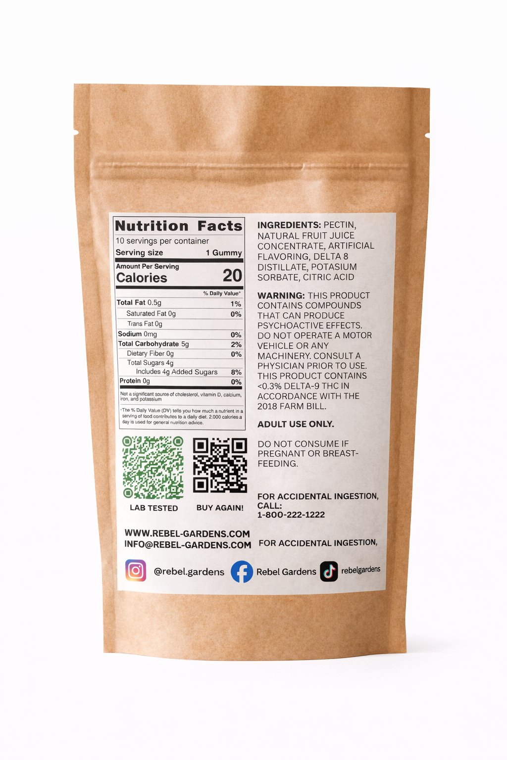 Hemp Gummies | Green Apple