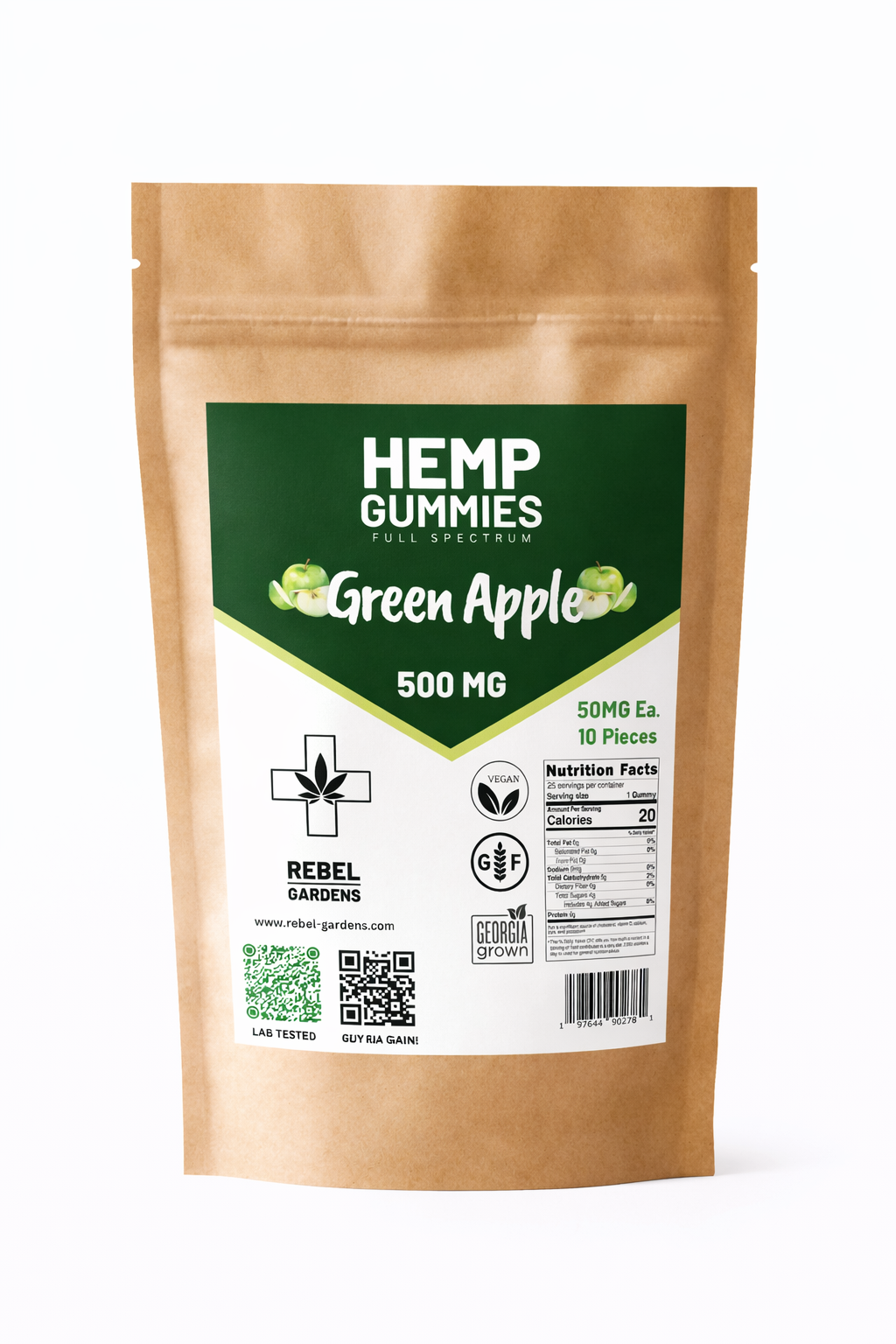 Hemp Gummies | Green Apple