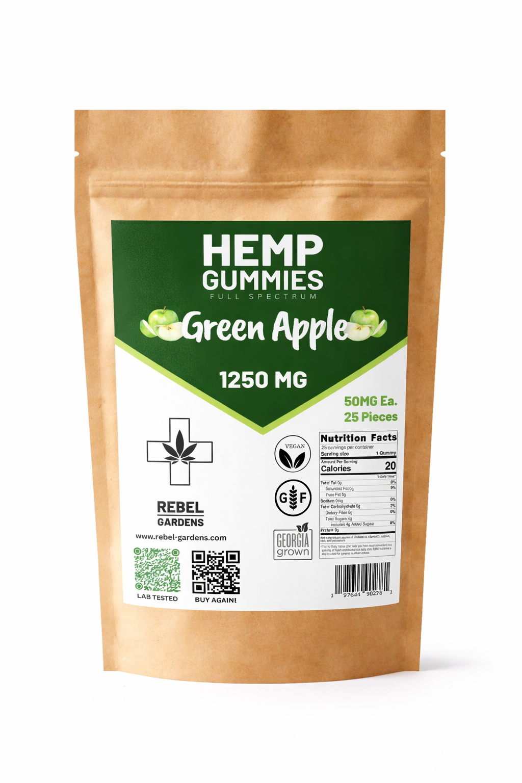 Hemp Gummies | Green Apple