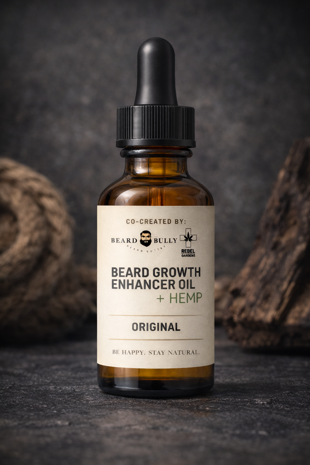 Beard Growth Enhancer Oil + Hemp