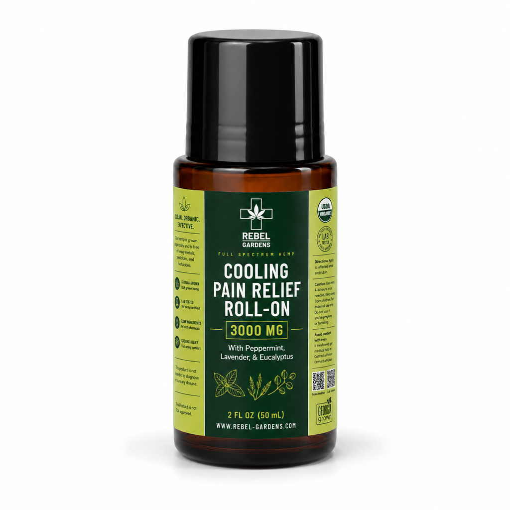 Cooling Hemp Roll-On Pain Relief