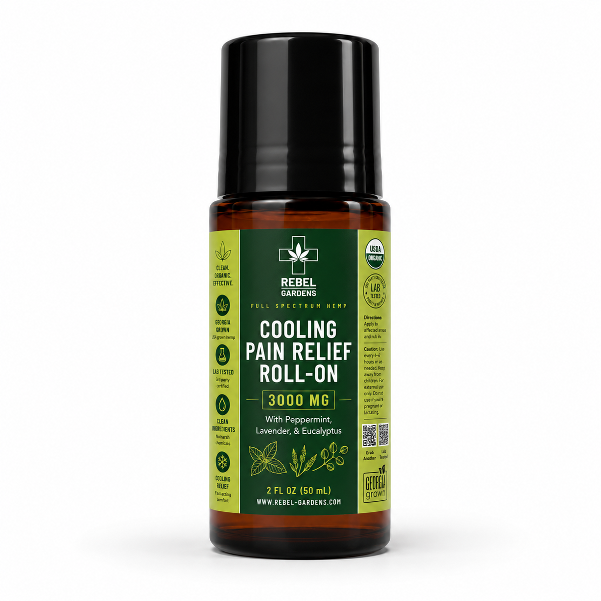 Cooling Hemp Roll-On Pain Relief
