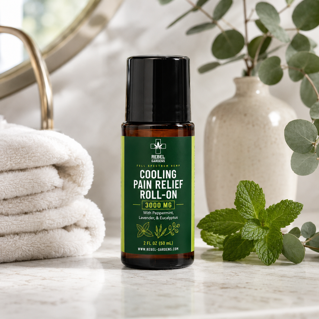 Cooling Hemp Roll-On Pain Relief