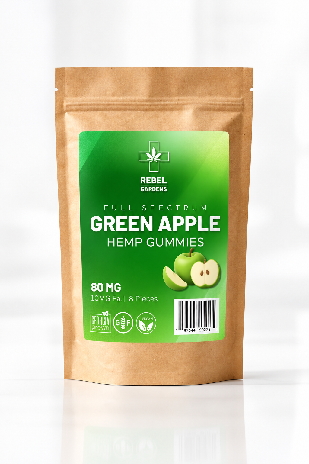 Hemp Gummies | Green Apple | D9