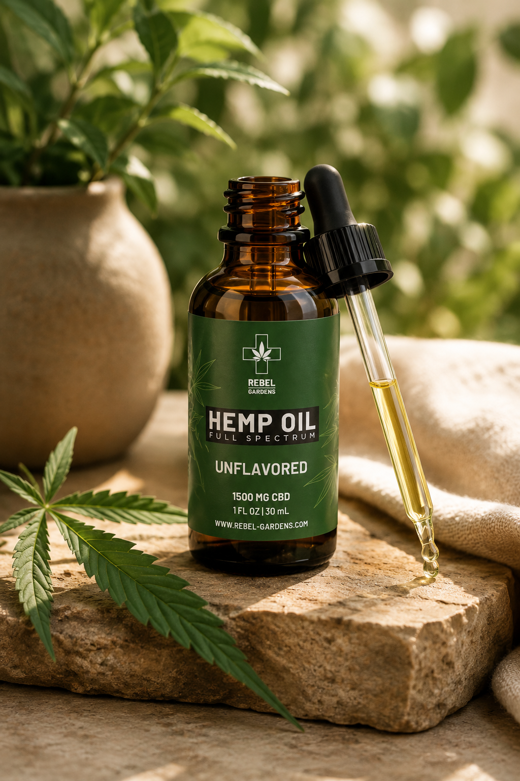 Unflavored Full-Spectrum Hemp Tincture
