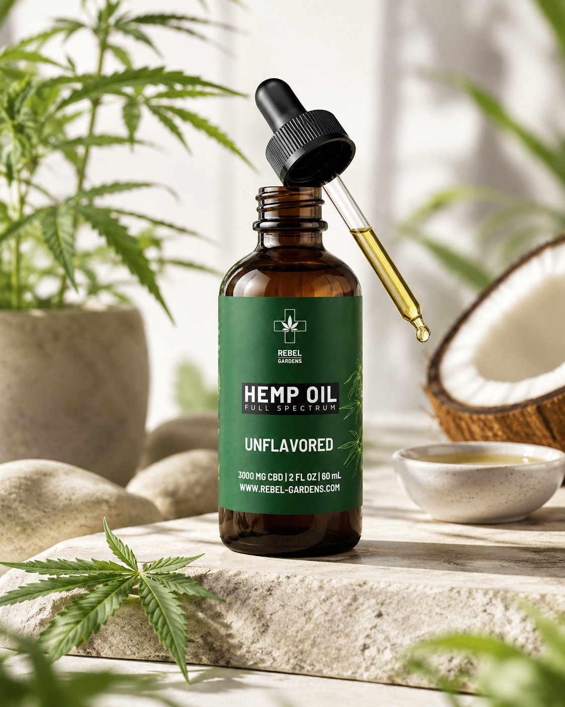 Unflavored Full-Spectrum Hemp Tincture