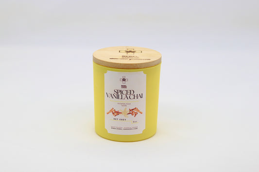 Spiced Vanilla Chai Hemp Candle 8oz