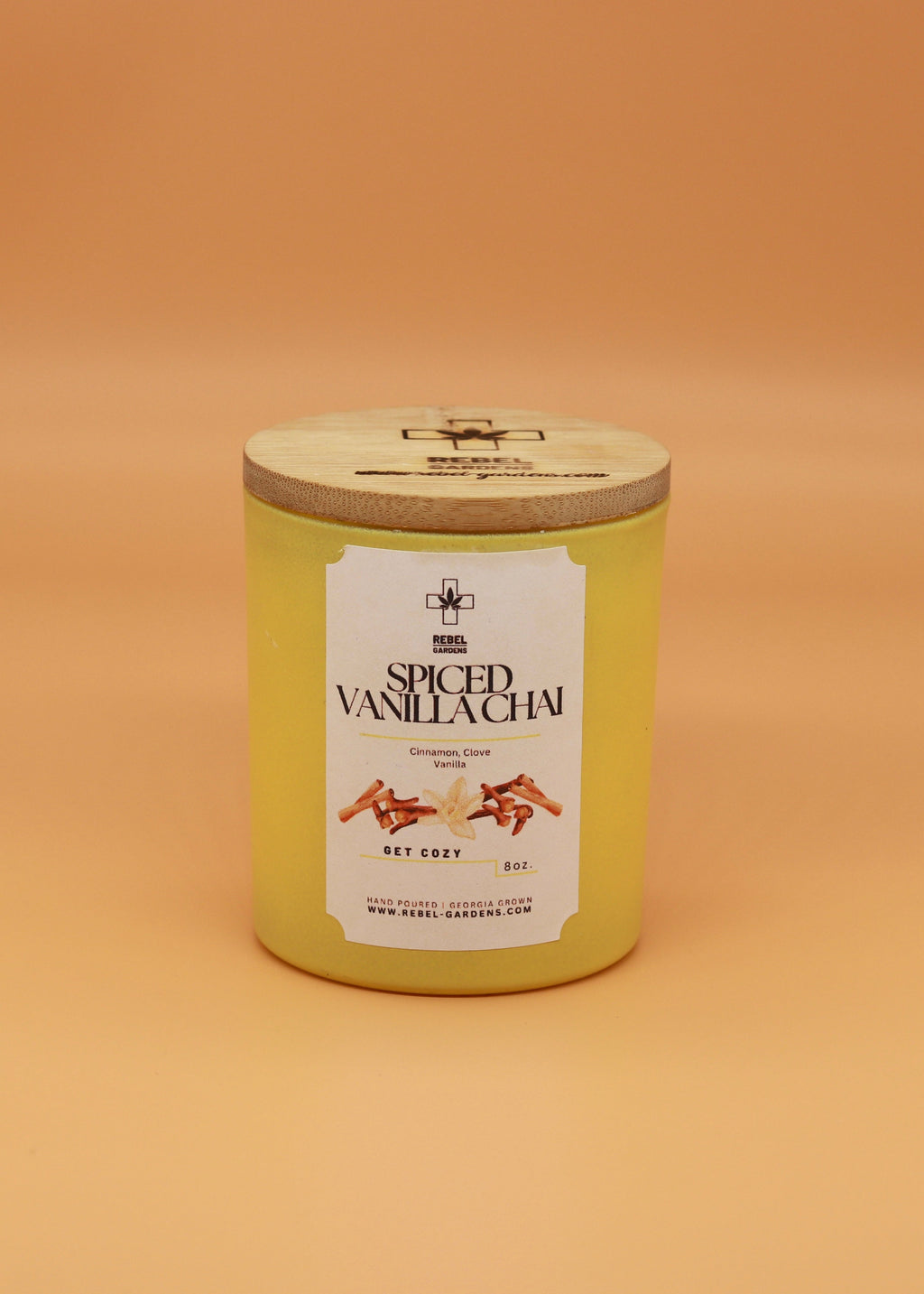 Spiced Vanilla Chai | Hemp Candle 8oz.