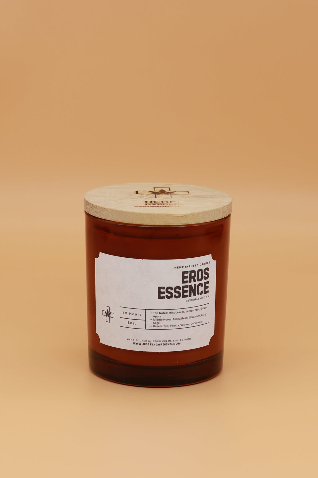 Eros Essence Hemp Candle - 8oz