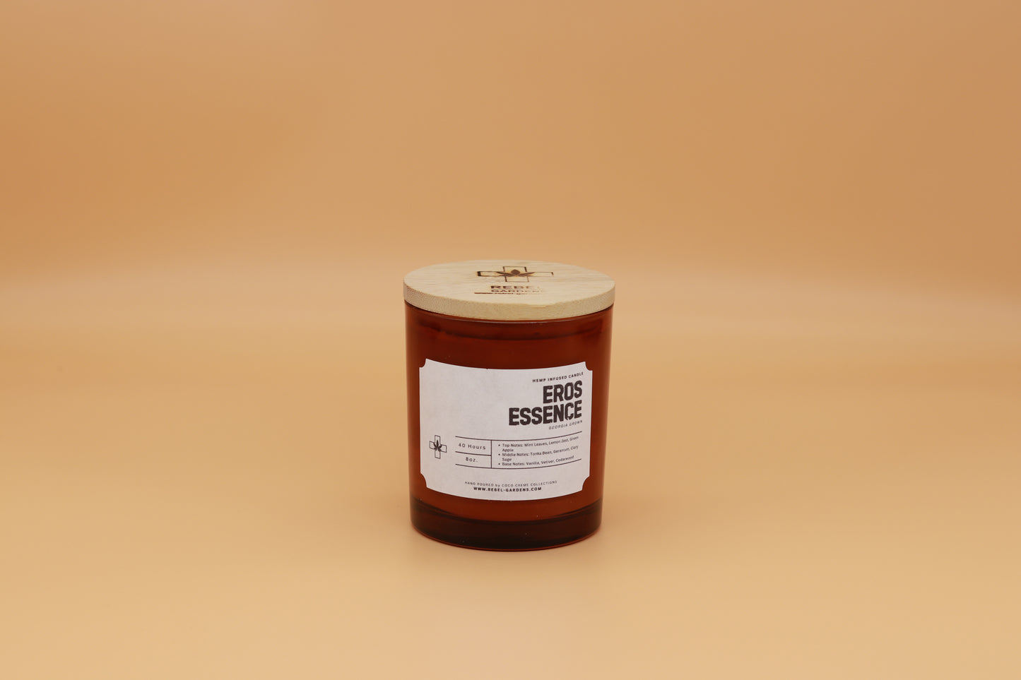 Eros Essence Hemp Candle - 8oz