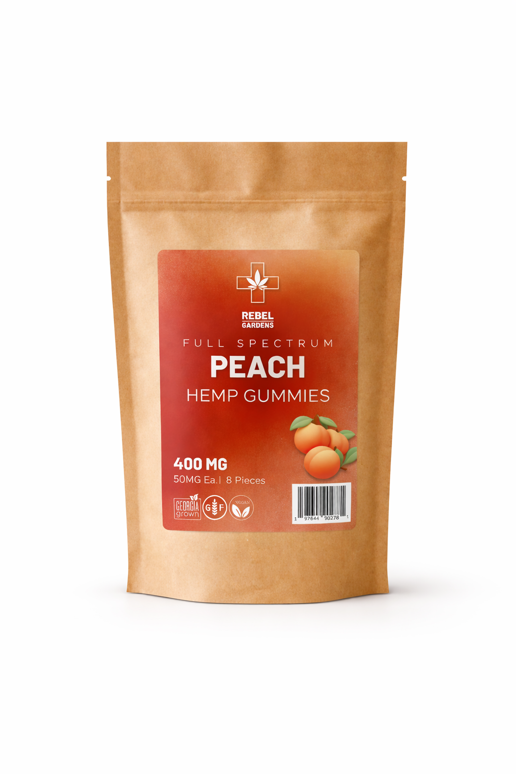 Hemp Gummies | Peach