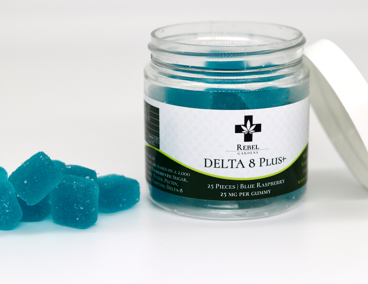 Delta 8 THC Gummies | 25 MG Blue Raspberry