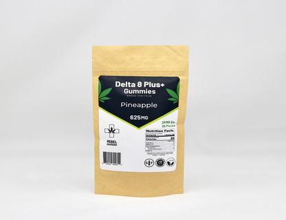 Delta 8 THC Gummies | 25 MG Pineapple