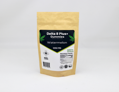 Delta 8 THC Gummies | 50 MG Watermelon